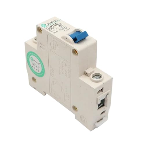 Disjoncteur CC 48V 24V DZ47DC interrupteur positif négatif pour panneau photovoltaïque 20A