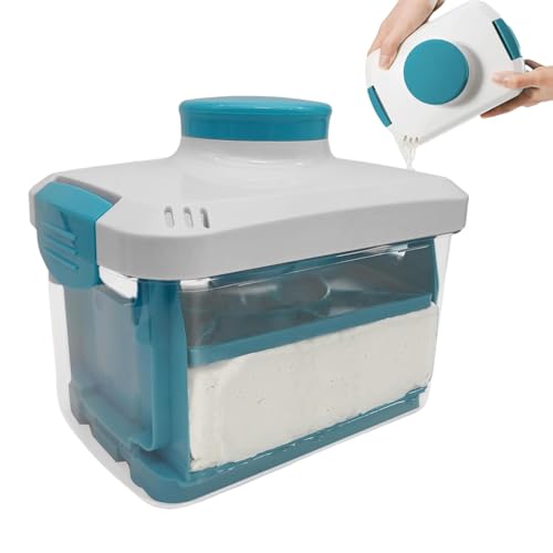 Molde Paneer - Prensa Paneer, Máquina de fabricación de cuajada de soja ajustable con de 8.07 x 5.43 x 6.69 pulgadas | Herramienta de cocina fresca, prensado eficiente del paneer para el