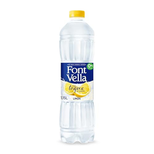 Font Vella Agua Mineral Sabor Limón, 1.15L