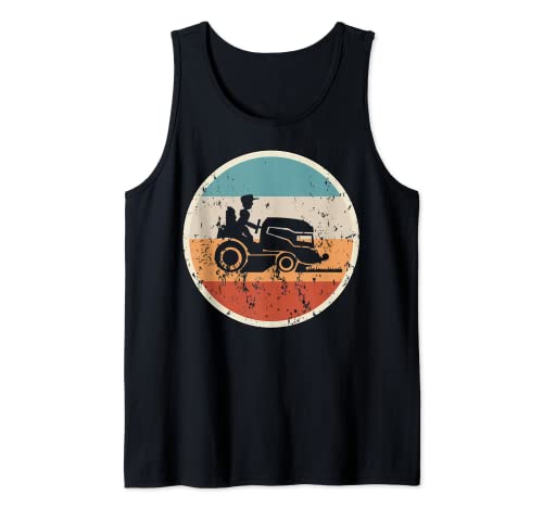 Cortacésped, tractor cortacésped, cortacésped. Camiseta sin Mangas