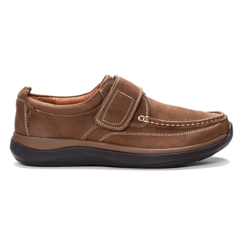 Propét Men's Porter Hook and Loop Strap Slip-Ons
