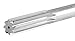 Accusize Industrial Tools 16.0 mm H.S.S. M2 Straight Shank Straight Flute Chucking Reamers, Right Hand, 14.4 mm Shank Dia, 8 Flute, 9'' Oal, 0400-5160