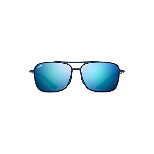 Maui Jim Kaupo Gap B437-03M Matte Blue Frame Blue Hawaii Polarized Lenses