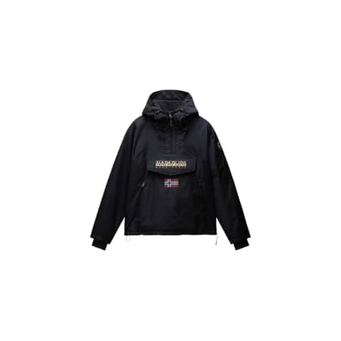 NAPAPIJRI Rainforest Next NP0A4IB9 Winter Jacket with Hood Black, Black, XXL Cover