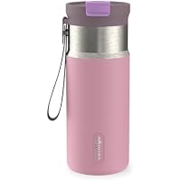 16 Oz Contigo DualSip Compact Stainless Steel Vacuum-Insulated Water Bottle (Lunar Petal)