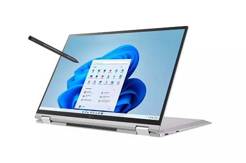 Image of LG GRAM 16 2-in-1 Laptop, 16 inch WQXGA Touchscreen, 12th Generation Intel Core i7-1260P 12-Core, 16GB RAM - 1TB SSD, W11H - Numeric Keypad - Wi-Fi 6E - Bluetooth 5.1 - Face Recognition Camera - Silver