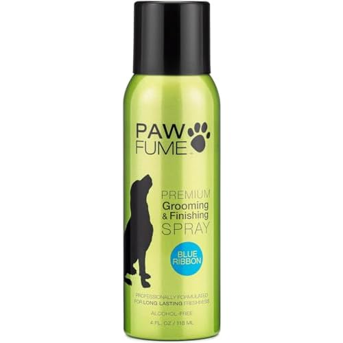 PAWFUME Premium Grooming Spray Dog Spray Deodorizer Perfume for Dogs – Dog Cologne Spray Long Lasting Dog Sprays – Dog Perfume Spray Long Lasting After Bath- Dog deodorizing Spray (Blue Ribbon)