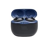 JBL Tune 125TWS True Wireless In-Ear Headphones - JBL Pure Bass Sound, 32H Battery, Bluetooth, Fast Pair, Comfortable, Wireless Calls, Music, Native Voice Assistant (Blue)