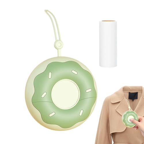 Rodillo quitapelusas para pelo de mascotas – 3,54 pulgadas | Rodillo adhesivo ABS – Dispositivo de limpieza profunda portátil para ropa, sofá, muebles, alfombras, camas, suelos, coches, viajes, rollos