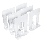 Bookends, Metal Bookends Book Ends Economy Universal Nonskid Heavy Duty Bookends Shelves Office Whit
