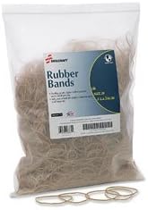 SKILCRAFT 7510015783521 Rubber Bands, Size 18, 3 X 1/16,1900 Bands/1 Lb.