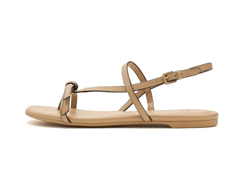 Image of kate spade new york Loop Smooth Leather Flat Sandal