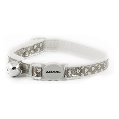 Ancol Reflective Gloss Hearts Cat Collar Cover