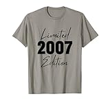 Photo Gallery born in 2007 edizione limitata funny age birthday maglietta Photo Gallery born in 2007 edizione limitata funny age birthday maglietta
