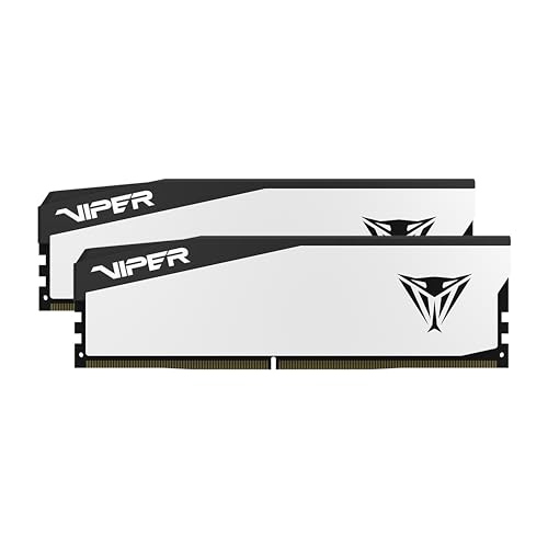 Image of Patriot Viper Elite 5 DDR5 RAM 64GB (2X32GB) 6400MT /s CL32 1.35v UDIMM Desktop Gaming Memory Kit Compatible with Intel XMP - VEB564G6432KW