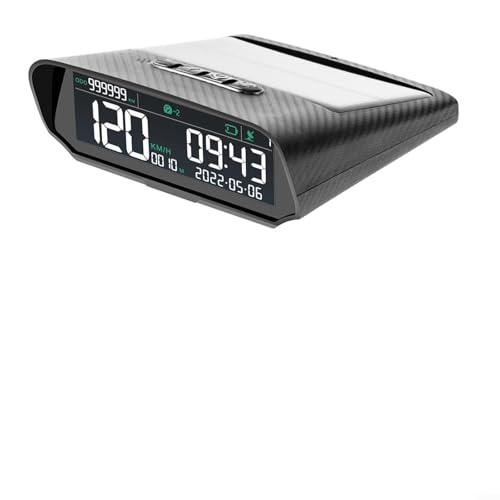 Nexbrill X100 Solar Head Up Display GPS Velocímetro Odómetro Alimentado USB Brillo Automático Seguridad para todos los Vehículos Coche Camión SUV