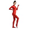 SK Studio volwassenen dames en kinderen spandex Lycra Unitard full-body kostuum lange mouwen Zentai open bodysuit