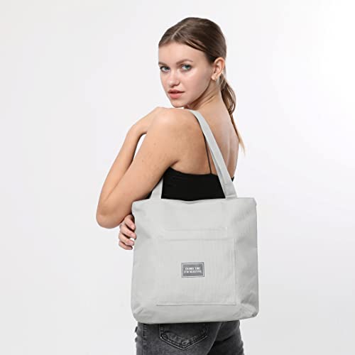 Tote Bags For Women, Work, Gym, Beach Bag Zipper Stone Travel Bag, Foldable, Purse Retro Large Satchel Handbag Weekender Ball Simple Modern Fashion Travel Hobo Body Handbags Duffle Womens #TOP6