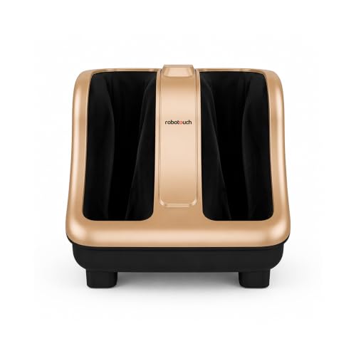 Image of Robotouch PediCare Leg Massager for Pain Relief, Relaxation Powerful Foot, Calf and Leg Massage Machine with Vibration and Heat Therapy Foot Reflexology