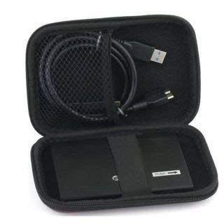 Image of Ganix HDD Hard Case /Cover /Pouch for 2.5 inch Portable Hard Drive - (Compatible with Seagate, Toshiba, WD, Sony, Transcend)