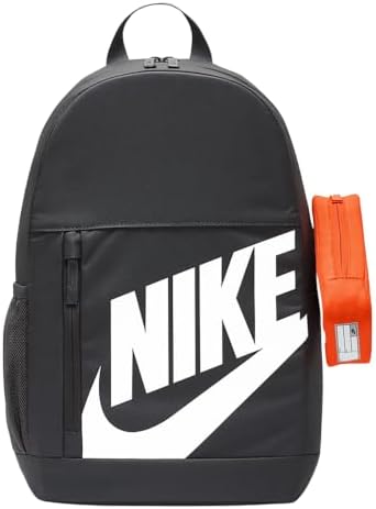 Nike Unisex Kids' Classics Elemental Backpack (20L) (Dark Grey/White, 20L)