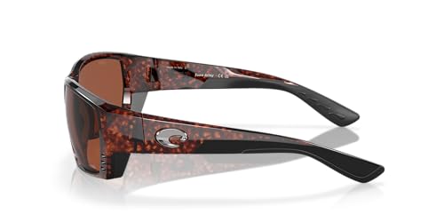 Costa Man Sunglasses Tortoise Frame, Copper Lenses, 62MM2