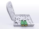Elfcam® - Optyczne gniazdo zaciskowe (PTO) dla FTTH, port optyczny SC/APC (2 porty optyczne)