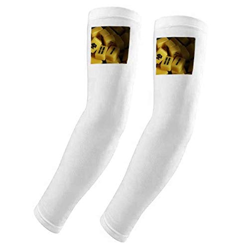 Guante con protección UV contra quemaduras de sol y envejecimiento Mahjong DIYthinker