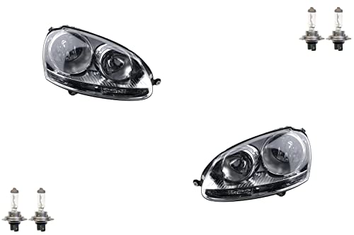 Johns, Scheinwerfer Halogen passend für VW Golf 5 V ab 03- Satz mit H7 H7 Li. Re. chrom