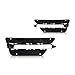 For Mercedes-Benz C250/C300/C350 2012-2014 Fog Light Bezel Driver and Passenger Side | Pair | Front | Outer | W204 | Coupe/Sedan | w/AMG Styling Package | MB1038126, MB1039126 | 2048851353, 2048851453