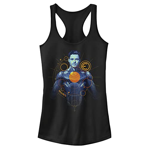 T-shirt Marvel Ikaris femme noir coton taille S imprimé geek