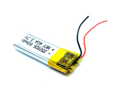 INVENTO 3.7V 60 mAh Li-ion battery 27x10x3.5mm For Quadcopter Helicopter Drones GPS PDA DVD Tablet PC