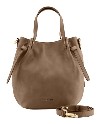 Sac à main en cuir FREDsBRUDER Just Easy Little Basket vert kaki