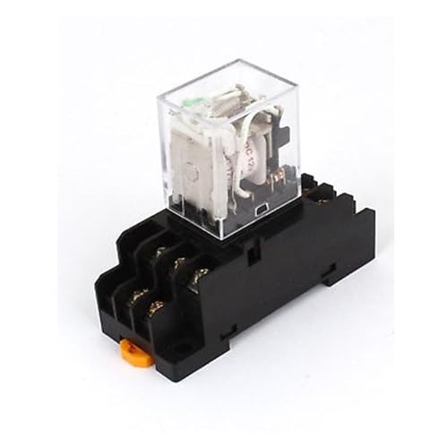 Relé electromagnético DPDT 12V soluciona fallos de diagnóstico con su LED verde 3