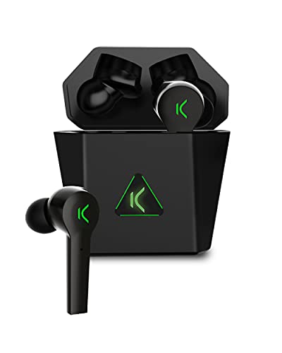 KSIX Saga Auriculares Inalámbricos Gaming, Cascos sin Cable con Micrófono para Videojuegos, Deporte, Pc, Televisión y Móvil para Música, Llamadas