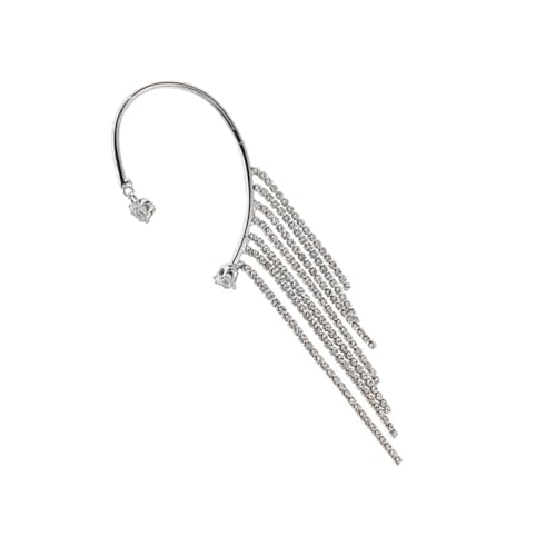 Boucles d'oreilles à glands diamants longs pendants d'oreilles luxe