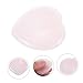 Baluue 1pc Relaxing Heart Shaped Massage Stone Natural Crystal Scraping Tool for Relief Facial Massage Promotes Skin Elasticity and Mood Enhancement