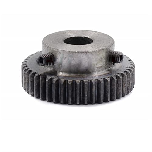 Engrenages de moteur 1M 80T en pignon droit spirale avec alésage 10mm en alliage aluminium