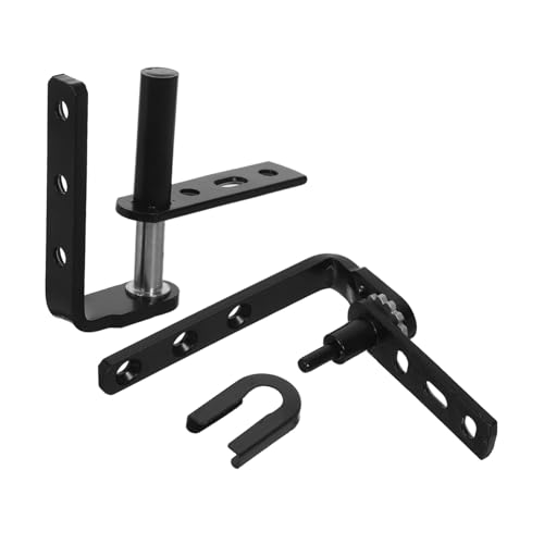 Toyvian 2個ステンレス鋼製セルフクロージングドアヒンジ 重量対応重力メカニズム 両開きルーバードア用交換パーツ カフェサルーンドア適用