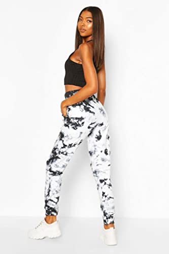 Image of Women's Tie-Dye Joggers Strechable Pants Treggings | Slim Fit Casual Joggers for Women|Straight Relaxed Fit Trousers|Gym Capri Pants for Women Running Track