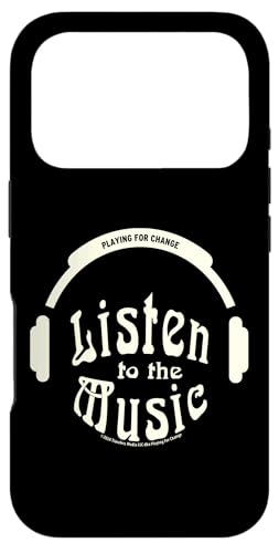 Play for Change���y�N���[���̃��S�𒮂� �X�}�z�P�[�X iPhone 17 Pro �p