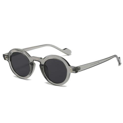 Lunettes de soleil rondes rétro verres transparents : protégez vos yeux avec style