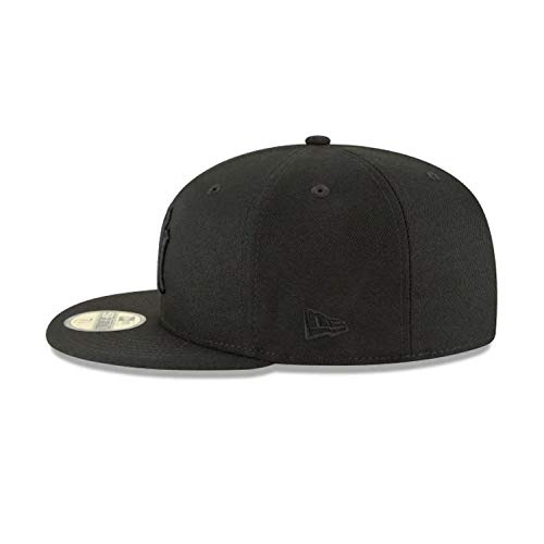 New Era 11591128 59Fifty Hat Mlb Basic New York Yankees Black/Black Fitted Baseball Cap thumb #4