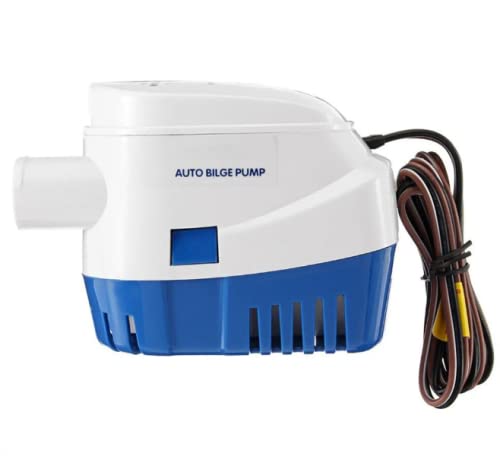 Asian pumps & Machineries 12V Boat Bilge Pump, Automatic Submersible Bilge Water Pump 1100gph with Float Switch-picture-21