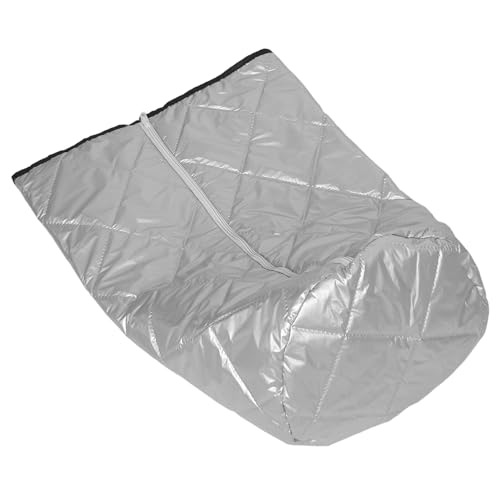 KICHOUSE Cubierta para Tanque de Gas Portátil de 15 Kg Forro Térmico de Algodón, Resistente Intemperie, Adecuado para Actividades al Aire Libre y Fiestas Color Aleatorio
