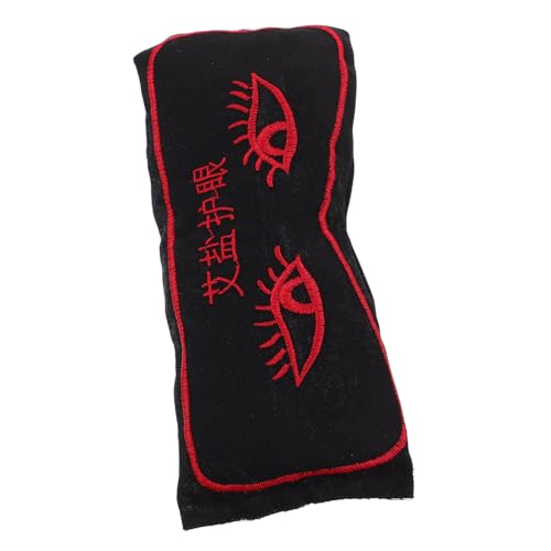 WRITWAA Coussin Pour Les Yeux Masque De Sommeil Coussin Chauffant Lesté Pour La Relaxation Des Yeux Sel De Mer Thaïlandais Portable Pour Le Yoga La Et Le Sommeil