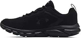 Under Armour mens Charged Assert 9 Running Shoe, Black (002 Black, 10.5 X-Wide US