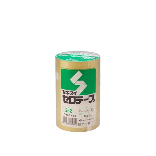 Amazon.co.jp: 積水化学工業 セキスイ セロテープ No.252 15mm×35M 10P