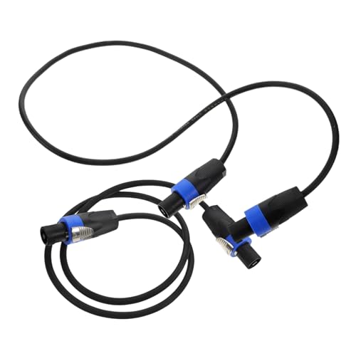 MUELODSIC 2piezas Cables De Altavoz De Núcleos De Reducción De Conectores De para Audio