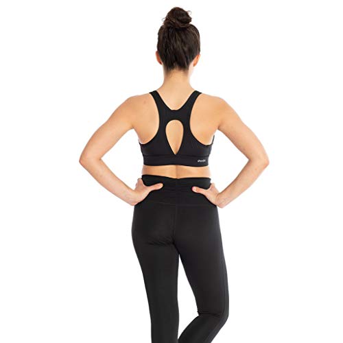 Image of Handful The FaV Bra, Medium Support Sports Bra, Pockets, Removable Pads, Deep Plunge Neck Line